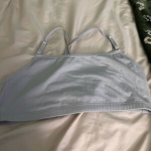 Fruit of the Loom Light Blue Cotton Bralette